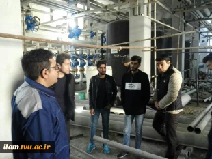 انجام چهار بازدید علمی در مدت یک هفته از صنایع و اماکن مرتبط توسط دانشجویان آموزشکده فنی پسران ایلام 4