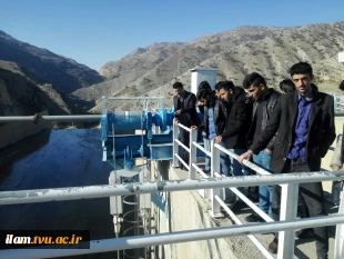 انجام چهار بازدید علمی در مدت یک هفته از صنایع و اماکن مرتبط توسط دانشجویان آموزشکده فنی پسران ایلام 6
