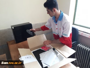 تجهیز کانون هلال احمر آموزشکده فنی پسران ایلام توسط هلال احمر شهرستان ایلام 3