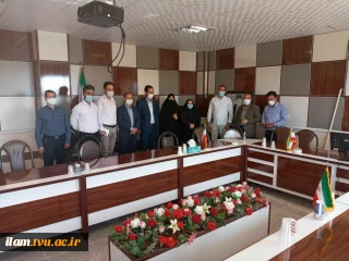 تقدیر از استاد بازنشسته آقای مهندس حافظ عزیزنصرتی
