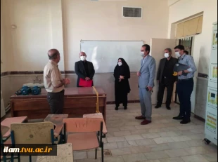 گزارش تصویری بازدید رییس دانشگاه فنی و حرفه ای 7