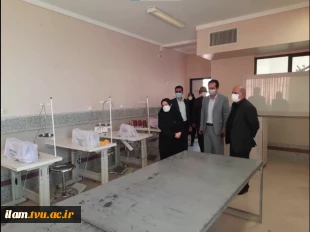 گزارش تصویری بازدید رییس دانشگاه فنی و حرفه ای 8
