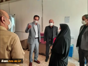 گزارش تصویری بازدید رییس دانشگاه فنی و حرفه ای 9