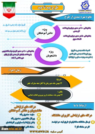 اطلاعیه : طرح حمایتی عید تا عید صندوق رفاه