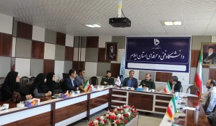 انعقاد تفاهم‌نامه همکاری دانشگاه فنی و حرفه‌ای واحد استان ایلام و قرارگاه پیشرفت و آبادانی سپاه امیرالمومنین (ع) استان ایلام 2