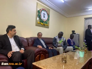 ملاقات دکتر خسرویان با رئیس دانشگاه ژوزف کی زربو در کشور بورکینافاسو 3