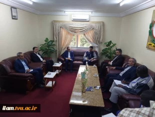 ملاقات دکتر خسرویان با رئیس دانشگاه ژوزف کی زربو در کشور بورکینافاسو 5
