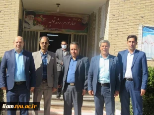 بازدید معاون فرهنگی و دانشجویی دانشگاه از آموزشکده‌های فنی و حرفه‌ای بافت و ارزوئیه 4