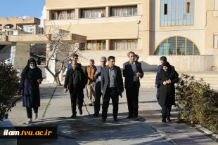 بازدید هیات نظارت، ارزیابی و تضمین کیفیت دانشگاه ایلام از دانشگاه فنی و حرفه‌ای استان ایلام  5