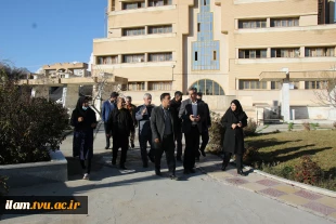 بازدید هیات نظارت، ارزیابی و تضمین کیفیت دانشگاه ایلام از دانشگاه فنی و حرفه‌ای استان ایلام  6
