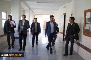 بازدید هیات نظارت، ارزیابی و تضمین کیفیت دانشگاه ایلام از دانشگاه فنی و حرفه‌ای استان ایلام  8