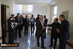 بازدید هیات نظارت، ارزیابی و تضمین کیفیت دانشگاه ایلام از دانشگاه فنی و حرفه‌ای استان ایلام  9
