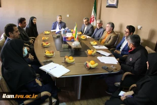 بازدید هیات نظارت، ارزیابی و تضمین کیفیت دانشگاه ایلام از دانشگاه فنی و حرفه‌ای استان ایلام  17