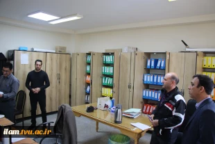 بازدید هیات نظارت، ارزیابی و تضمین کیفیت دانشگاه ایلام از دانشگاه فنی و حرفه‌ای استان ایلام  10
