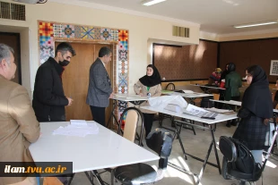 بازدید هیات نظارت، ارزیابی و تضمین کیفیت دانشگاه ایلام از دانشگاه فنی و حرفه‌ای استان ایلام  20