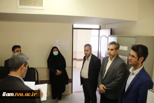 بازدید هیات نظارت، ارزیابی و تضمین کیفیت دانشگاه ایلام از دانشگاه فنی و حرفه‌ای استان ایلام  11
