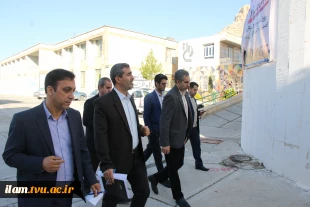 بازدید هیات نظارت، ارزیابی و تضمین کیفیت دانشگاه ایلام از دانشگاه فنی و حرفه‌ای استان ایلام  12