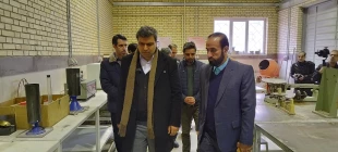 بازدید رئیس دانشگاه فنی و حرفه‌ای و هیئت همراه از آموزشکده فنی و حرفه‌ای الغدیر زنجان ( پسران)
 4