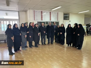 بازدید هیئت رئیسه دانشگاه از آموزشکده فنی و حرفه‌ای قائم زنجان (دختران)
 3