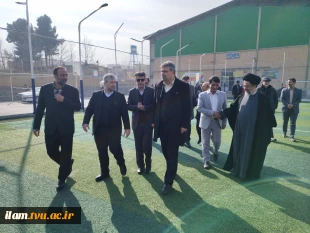 افتتاح زمین چمن مصنوعی شماره دو در دانشکده فنی و حرفه‌ای شهید منتظری مشهد
 4