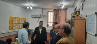 بازدید معاون پژوهش و فناوری و مدیرکل دفتر مرکزی حراست دانشگاه از آموزشکده فنی و حرفه‌ای دزفول
 3