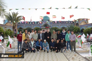 حضور رئیس دانشگاه فنی و حرفه‌ای و معاون فرهنگی و دانشجویی در زیارتگاه شهدای هویزه و اردوی معنوی راهیان نور
 5