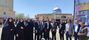 حضور پر شور دانشگاهیان دانشگاه فنی و حرفه‌ای استان ایلام در راهپیمایی روز جهانی قدس
 2
