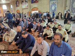 حضور رئیس و کارکنان دانشگاه فنی و حرفه‌ای استان ایلام در مراسم عزاداری شهادت آیت الله رئیسی، رئیس جمهور محترم و هیئت همراه در مصلی جمعه  ایلام 
  6