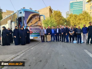 کاروان زیارتی کارکنان و اعضای هیئت علمی دانشگاه ملی مهارت عازم پیاده‌روی اربعین شد
 2