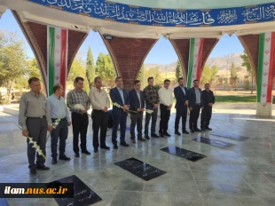 گرامی‌داشت هفته دفاع مقدس با حضور بر مزار شهدای گمنام 4
