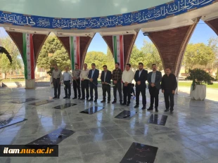 گرامی‌داشت هفته دفاع مقدس با حضور بر مزار شهدای گمنام 6