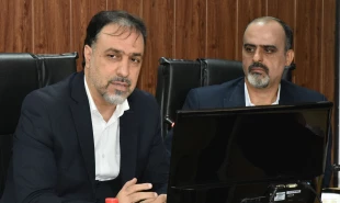 با حضور دکتر زمانی، سرپرست دانشگاه ملی مهارت؛

آیین تکریم و معارفه دو معاونت فرهنگی و دانشجویی و پژوهش و فناوری، همچنین مدیریت دفتر نظارت، ارزیابی و تضمین کیفیت دانشگاه برگزار شد 6