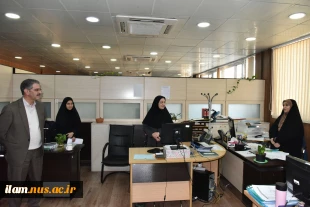 بازدید سرپرست دانشگاه ملی مهارت از معاونت اداری، مالی و مدیریت منابع دانشگاه 5