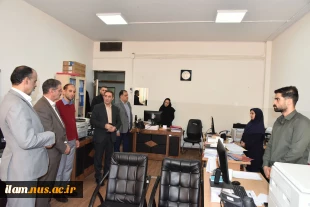 بازدید سرپرست دانشگاه ملی مهارت از معاونت اداری، مالی و مدیریت منابع دانشگاه 6