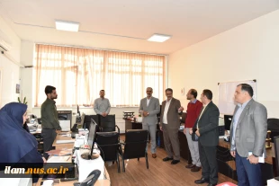 بازدید سرپرست دانشگاه ملی مهارت از معاونت اداری، مالی و مدیریت منابع دانشگاه 7