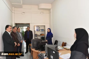 بازدید سرپرست دانشگاه ملی مهارت از حوزه معاونت آموزشی دانشگاه
 7