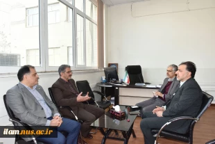 بازدید سرپرست دانشگاه ملی مهارت از حوزه معاونت آموزشی دانشگاه
 8