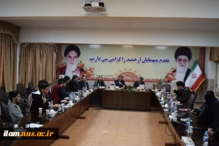 نشست رئیس دانشگاه ملی مهارت با اعضای انجمن‌های علمی و تشکل‌های دانشجویی دانشگاه ملی مهارت واحد استان خراسان رضوی 2