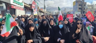 حضور  دانشگاهیان دانشگاه ملی مهارت استان ایلام در راهپیمایی ۲۲ بهمن 5