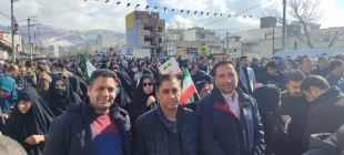 حضور  دانشگاهیان دانشگاه ملی مهارت استان ایلام در راهپیمایی ۲۲ بهمن 7