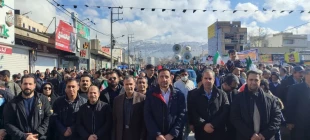 حضور  دانشگاهیان دانشگاه ملی مهارت استان ایلام در راهپیمایی ۲۲ بهمن 12