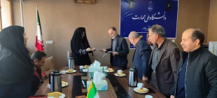تقدیر ستاد اقامه نماز استان از رئیس دانشگاه ملی مهارت استان ایلام به عنوان دستگاه برتر درزمینه ترویج و توسعه فرهنگ اقامه نماز 5