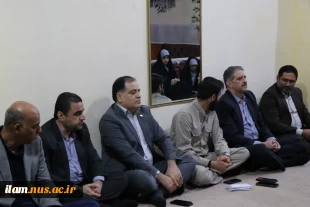 بازدید رئیس دانشگاه ملی مهارت و هیئت همراه از اردوی معنوی راهیان نور دانشجویان و موقعیت شهید دانیال رضازاده در خرمشهر
 4