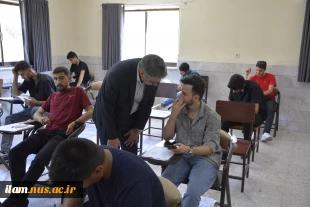 بازدید سرزده ریاست دانشگاه ملی مهارت از حوزه امتحانات پایان ترم دانشکده شهید منتظری مشهد
 2