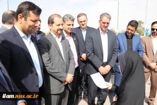 بازدید معاون پژوهشی وزارت علوم، تحقیقات و فناوری به همراه ریاست دانشگاه ملی مهارت از پروژه شهر کبودرآهنگ
 2
