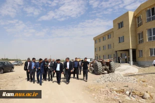 بازدید معاون پژوهشی وزارت علوم، تحقیقات و فناوری به همراه ریاست دانشگاه ملی مهارت از پروژه شهر کبودرآهنگ
 3