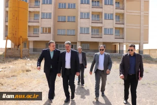 بازدید معاون پژوهشی وزارت علوم، تحقیقات و فناوری به همراه ریاست دانشگاه ملی مهارت از پروژه شهر کبودرآهنگ
 6