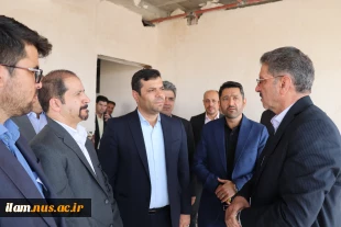 بازدید معاون پژوهشی وزارت علوم، تحقیقات و فناوری به همراه ریاست دانشگاه ملی مهارت از پروژه شهر کبودرآهنگ
 8