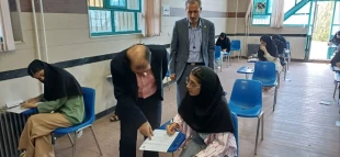 بازدید مشاور رئیس دانشگاه و رئیس مرکز نظارت،ارزیابی و تضمین کیفیت از آموزشکده حاج حشمت شهبازی نهاوند
 5