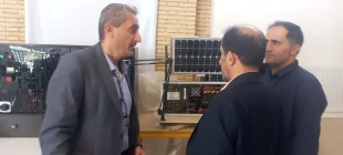 بازدید مشاور رئیس دانشگاه و رئیس مرکز نظارت،ارزیابی و تضمین کیفیت از آموزشکده حاج حشمت شهبازی نهاوند
 8